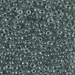 8-217:  HALF PACK 8/0 Forest Green Lined Crystal Miyuki Seed Bead approx 125 grams - 8-217_1/2pk