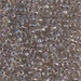 8-2195:  HALF PACK 8/0 Taupe Lined Crystal AB  Miyuki Seed Bead approx 125 grams - 8-2195_1/2pk