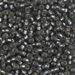 8-21F:  HALF PACK 8/0 Matte Silverlined Gray Miyuki Seed Bead approx 125 grams - 8-21F_1/2pk
