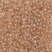 8-234:  HALF PACK 8/0 Sparkling Metallic Gold Lined Crystal  Miyuki Seed Bead approx 125 grams - 8-234_1/2pk