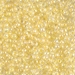 8-273:  HALF PACK 8/0 Light Yellow Lined Crystal AB   Miyuki Seed Bead approx 125 grams - 8-273_1/2pk