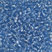 8-28:  HALF PACK 8/0 Silverlined Cornflower Blue Miyuki Seed Bead approx 125 grams - 8-28_1/2pk