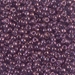 8-312:  HALF PACK 8/0 Amethyst Gold Luster Miyuki Seed Bead approx 125 grams - 8-312_1/2pk