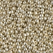 8-4201:  HALF PACK 8/0 Duracoat Galvanized Silver Miyuki Seed Bead approx 125 grams - 8-4201_1/2pk