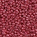 8-4211:  HALF PACK 8/0 Duracoat Galvanized Light Cranberry Miyuki Seed Bead approx 125 grams - 8-4211_1/2pk
