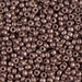 8-4213F:  HALF PACK 8/0 Duracoat Galvanized Matte Dark Mauve Miyuki Seed Bead approx 125 grams - 8-4213F_1/2pk