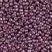 8-4220:  HALF PACK 8/0 Duracoat Galvanized Eggplant Miyuki Seed Bead approx 125 grams - 8-4220_1/2pk