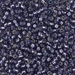 8-4276:  HALF PACK 8/0 Duracoat Silverlined Dyed Prussian Blue Miyuki Seed Bead approx 125 grams - 8-4276_1/2pk