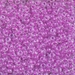 8-4303:  HALF PACK 8/0 Luminous Plum Crazy Miyuki Seed Bead approx 125 grams - 8-4303_1/2pk