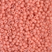 8-4462:  HALF PACK 8/0 Duracoat Dyed Opaque Dark Salmon Miyuki Seed Bead approx 125 grams - 8-4462_1/2pk