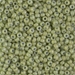 8-4473:  HALF PACK 8/0 Duracoat Dyed Opaque Fennel Miyuki Seed Bead approx 125 grams - 8-4473_1/2pk