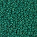 8-4477:  HALF PACK 8/0 Duracoat Dyed Opaque Spruce Miyuki Seed Bead approx 125 grams - 8-4477_1/2pk