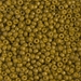 8-4491:  HALF PACK 8/0 Duracoat Dyed Opaque Spanish Olive Miyuki Seed Bead approx 125 grams - 8-4491_1/2pk