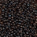 8-4502:  HALF PACK 8/0 Transparent Dark Topaz Picasso Miyuki Seed Bead approx 125 grams - 8-4502_1/2pk