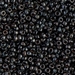 8-4511:  HALF PACK 8/0 Black Picasso Miyuki Seed Bead approx 125 grams - 8-4511_1/2pk