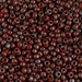 8-4513:  HALF PACK 8/0 Opaque Red Picasso Miyuki Seed Bead approx 125 grams - 8-4513_1/2pk