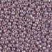 8-478:  HALF PACK 8/0 Opaque Mauve AB Miyuki Seed Bead approx 125 grams - 8-478_1/2pk