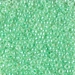 8-520:  HALF PACK 8/0 Mint Green Ceylon Miyuki Seed Bead approx 125 grams - 8-520_1/2pk