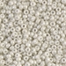 8-600:  HALF PACK 8/0 Opaque Limestone Luster  Miyuki Seed Bead approx 125 grams - 8-600_1/2pk