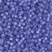 8-649:  HALF PACK 8/0 Dyed Violet Silverlined Alabaster Miyuki Seed Bead approx 125 grams - 8-649_1/2pk
