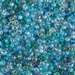 8-MIX-12_1/2pk:  HALF PACK 8/0 Mix - Touch of Teal  approx 125 grams - 8-MIX-12_1/2pk