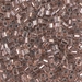 8C-197: HALF PACK 8/0 Cut Copper Lined Crystal Miyuki Seed Bead approx 50 grams - 8C-197_1/2pk