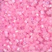 8C-2776:  HALF PACK 8/0 Cut Cotton Candy Pink Lined Crystal AB Miyuki Seed Bead approx 125 grams - 8C-2776_1/2pk