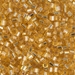 8C-3:  HALF PACK 8/0 Cut Silverlined Gold  Miyuki Seed Bead approx 125 grams - 8C-3_1/2pk