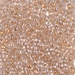 BB-1522:  HALF PACK Sparkling Honey Beige Lined Crystal  Miyuki Berry Bead approx 125 grams - BB-1522_1/2pk