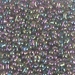 BB-2440:  HALF PACK Transparent Gray Rainbow Luster  Miyuki Berry Bead approx 125 grams - BB-2440_1/2pk