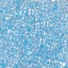 BB-269:  HALF PACK Glacier Blue Lined Crystal AB Miyuki Berry Bead approx 125 grams - BB-269_1/2pk