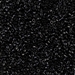 DB0010:  HALF PACK Black 11/0 Miyuki Delica Bead 50 grams - DB0010_1/2pk