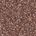 DB0037:  HALF PACK Copper Lined Crystal 11/0 Miyuki Delica Bead 50 grams - DB0037_1/2pk