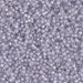 DB0080:  HALF PACK Pale Violet Lined Crystal Luster 11/0 Miyuki Delica Bead 50 grams - DB0080_1/2pk