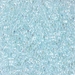 DB0083:  HALF PACK Transparent Pale Aqua AB 11/0 Miyuki Delica Bead 50 grams - DB0083_1/2pk