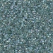 DB0084:  HALF PACK Sea Foam Lined Crystal AB 11/0 Miyuki Delica Bead 50 grams - DB0084_1/2pk