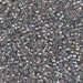 DB0107:  HALF PACK Transparent Gray Rainbow Gold Luster 11/0 Miyuki Delica Bead 50 grams - DB0107_1/2pk