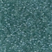 DB0112:  HALF PACK Transparent Sea Foam Luster 11/0 Miyuki Delica Bead 50 grams - DB0112_1/2pk