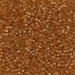 DB0119:  HALF PACK Transparent Honey Luster 11/0 Miyuki Delica Bead 50 grams - DB0119_1/2pk