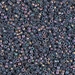 DB0134:  HALF PACK Opaque Purple Gray Rainbow Luster 11/0 Miyuki Delica Bead 50 grams - DB0134_1/2pk