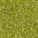 DB0147:  HALF PACK Silverlined Chartreuse 11/0 Miyuki Delica Bead 50 grams - DB0147_1/2pk