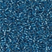 DB0149:  HALF PACK Silverlined Capri Blue 11/0 Miyuki Delica Bead 50 grams - DB0149_1/2pk