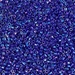 DB0165:  HALF PACK Opaque Cobalt AB 11/0 Miyuki Delica Bead 50 grams - DB0165_1/2pk