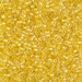 DB0171:  HALF PACK Transparent Yellow AB 11/0 Miyuki Delica Bead 50 grams - DB0171_1/2pk