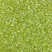 DB0174:  HALF PACK Transparent Chartreuse AB 11/0 Miyuki Delica Bead 50 grams - DB0174_1/2pk