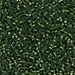 DB0182:  HALF PACK Silverlined Jade Green 11/0 Miyuki Delica Bead 50 grams - DB0182_1/2pk