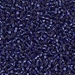 DB0183:  HALF PACK Silverlined Royal Blue 11/0 Miyuki Delica Bead 50 grams - DB0183_1/2pk
