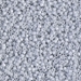 DB0209:  HALF PACK Opaque Light Gray Luster 11/0 Miyuki Delica Bead 50 grams - DB0209_1/2pk