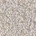 DB0221:  HALF PACK Gilt Lined White Opal 11/0 Miyuki Delica Bead 50 grams - DB0221_1/2pk