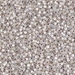 DB0223:  HALF PACK Silverlined Opal AB 11/0 Miyuki Delica Bead 50 grams - DB0223_1/2pk